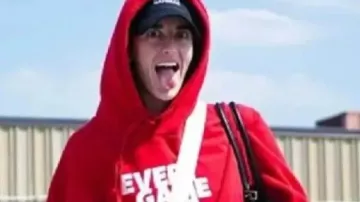 Indiana Fever Every Game Is Home Game Red Hoodie worn by Caitlin Clark in Caitlin Clark's 2024 Season Highlights | Indiana Fever