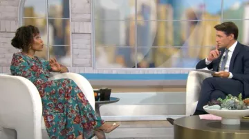 Ulla Johnson Ceryse Dress worn by Tembi Locke as seen in CBS Mornings on September 23, 2025