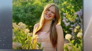 House of CB Dorothy Stretch Cotton Midi Sundress in Rose Pink worn by Anabelle Gay as seen in The Real Housewives of Salt Lake City (S06E02)