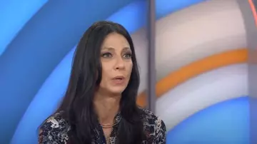 Vestido de estampado de mariposa suave Rimaz de Zadig & Voltaire usado por Natalie Azar como se ve en Today el 23 de septiembre de 2025