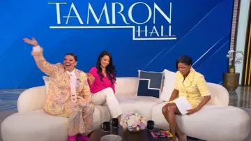 Chanel Fantasy Tweed Suit Set worn by Tamron Hall as seen in Tamron Hall Show on September 23, 2025