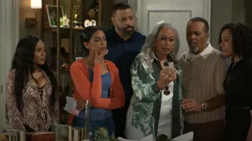 AFRM Cadence Top worn by Hayley Lawson (Marquita Goings) as seen in Beyond the Gates (S01E123)