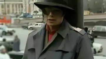 Michael Jackson Black Trench Coat