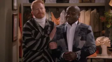 Ted Baker Walkerj Blazer en jersey piqué floral imprimé porté par Arthur Broussard (Nathan Lee Graham) comme on le voit dans Mid-Century Modern (S01E02)