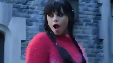 Wednesday S02 Jenna Ortega Ombre Sweater worn by Wednesday Addams / Goody Addams (Jenna Ortega) as seen in Wednesday (S02)