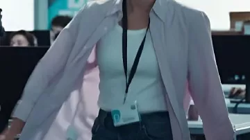 Pink Shirt worn by Daisy Moriarty (Lili Reinhart) in American Sweatshop