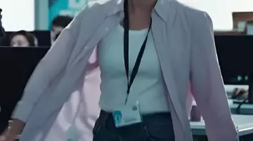 Pink Shirt worn by Daisy Moriarty (Lili Reinhart) in American Sweatshop