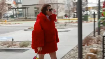 Yves Saint Laurent SL M119 Blaze Ysl Monogram Logo Sunglasses worn by Bronwyn Newport as seen in The Real Housewives of Salt Lake City (S06E02)