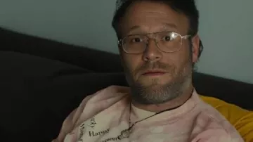 Camiseta rosa Platonic Tie Dye usada por Will (Seth Rogen) como se ve en Platonic (S02E06)