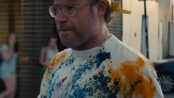 Camiseta Platonic Tie Dye usada por Will (Seth Rogen) como se ve en Platonic (S02E09)