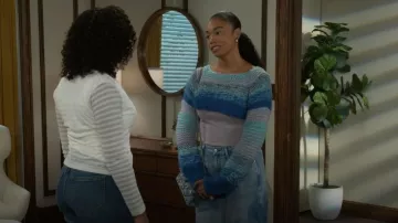 Mini sac bandoulère en cuir Kensington de Kurt Geiger porté par Chelsea Hamilton (RhonniRose Mantilla) tel que vu dans Beyond the Gates (S01E128)