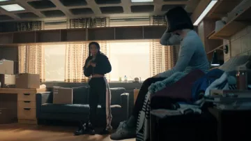 Converse White/Light Blue Weapon Ox Sport Pack Sneakers worn by Jordan Li (London Thor) as seen in Gen V (S02E02)