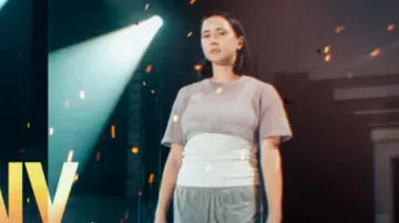 Camiseta corta de malla exclusiva de Champion usada por Jordan Li (London Thor) como se ve en Gen V (S02E04)