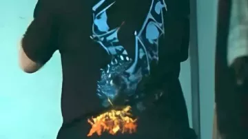 Graphic T-Shirt of Emma Meyer / Little Cricket (Lizze Broadway) in Gen V (S02E01)