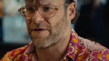 Camisa floral platónica S02 de Seth Rogen usada por Will (Seth Rogen) como se ve en Platónico (S02)