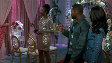 Zara Leather Bomber Jacket worn by Andre Richardson (Sean Freeman) as seen in Beyond the Gates (S01E132)