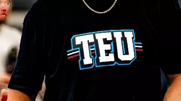 Travis Kelce TEU Black T-Shirt