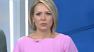 Dylan Dreyer The Today Show 2025 Vestido mini de vieiras rosas como se ve en Today