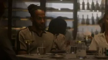 Reiss Brunswick Polo worn by Lewis Stewart (McKinley Freeman) as seen in Reasonable Doubt (S03E03)