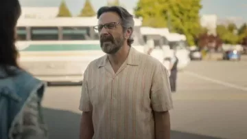Jack & Jones Relaxed Fit Resort Shirt worn by Mitts (Marc Maron) as seen in Stick (S01E07)