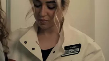 Gen V S02 Emma Meyer Printed Jacket worn by Emma Meyer / Little Cricket (Lizze Broadway) as seen in Gen V (S02)