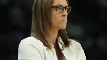 Stephanie White WNBA Playoffs Demi-finale Blouson en cuir blanc