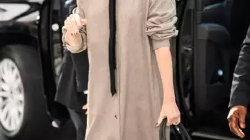 Julia Roberts 63rd New York Film Festival Shirt Dress