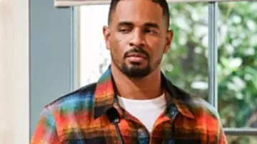 Poppa’s House S1 Jr Plaid Shirt worn by Damon Wayans as seen in Poppa’s House