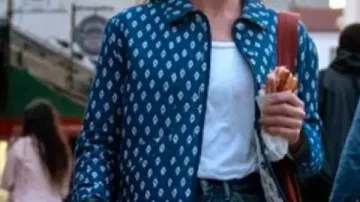 French Lover 2025 Sara Giraudeau Printed Jacket