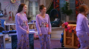 Pajamagram Classic Polka-Dot Pullover Pajamas worn by Jade Castillo (Carmen Sánchez) as seen in Electric Bloom (S01E06)