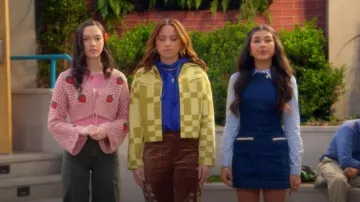 More To Come Genie Mini Dress worn by Posey (Lumi Pollack) as seen in Electric Bloom (S01E07)