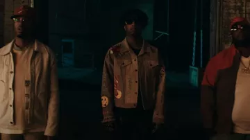 Gafas de sol clásicas Louis Vuitton Black LV usadas por 21 Savage en 21 Savage & Metro Boomin - Glock In My Lap (Video musical oficial)
