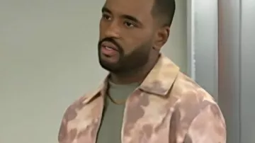 Beyond The Gates S01 Sean Freeman Beige Floral Jacket worn by (Sean Freeman) in Beyond the Gates