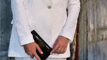 Maison Dauphin Jewelry – gold ring worn by American actress Margot Robbie at the Givenchy Show during New York Fashion Week, 2015