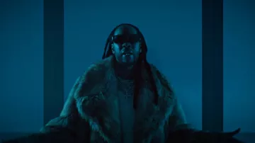 Givenchy Matte Black Giv Cut Sunglasses worn by 2 Chainz in 2 Chainz, Lil Wayne, USHER - Transparency