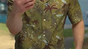 English Teacher S2 Brian Jordan Alvarez Palm Tree Shirt