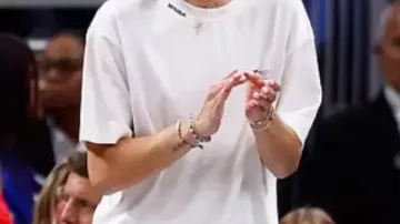 Sophie Cunningham WNBA White T-shirt