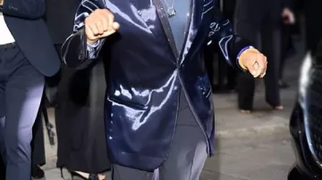 Blazer porté par Spike Lee à la Fashion Week SS26 de Milan Vlog | Prada, Dolce & Gabbana, Ferragamo, Max Mara et toute la folie