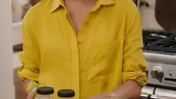 Yellow Shirt worn by Meghan Markle in With Love, Meghan 2025