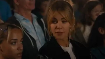 Ben-Amun Bead Statement Earrings, Green worn by Morgan Gillory (Kaitlin Olson) as seen in High Potential (S02E02)