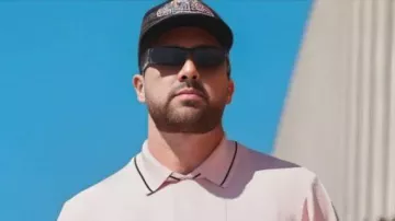 Chiefs VS Ravens The Liga Polo Shirt worn by Travis Kelce in Baltimore Ravens vs Kansas City Chiefs Game Highlights | 2025 NFL Season Week 4