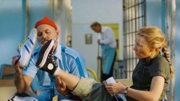 The pair of Converse All Star black Jane Winslett-Richardson (Cate Blanchett) in The Life Aquatic