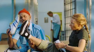 The pair of Converse All Star black Jane Winslett-Richardson (Cate Blanchett) in The Life Aquatic