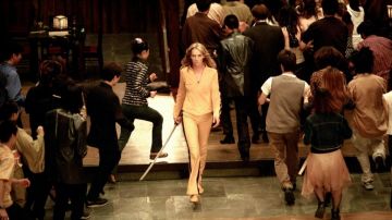 Zapatos Onitsuka Tiger Tai Chi de Black Mamba (Uma Thurman) en Kill Bill Vol.1