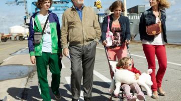 The Vans shoes of Thomas Soliveres in uncle Charles