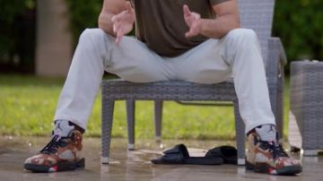 The Nike Air jodan 5 supreme Camo in Ballers