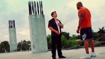 Les chaussures Nike Air Jordan 1 Path de Dwayne Johnson dans No Pain No Gain