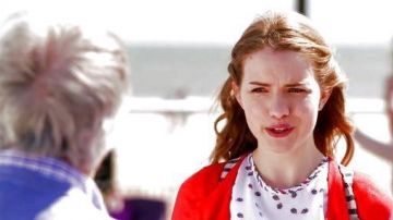 The jean shorts Paige worn by Emma Miller (Willa Fitzgerald), in the Royal Rolls S07E03