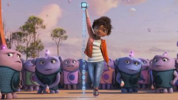 Las conversas rojas de Tif en la película animada ¡En ruta!