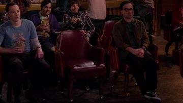 Sneakers Converse Low Chuck Taylor All Star Leonard Hofstadter (Johnny Galecki) The Big Bang Theory S09E16